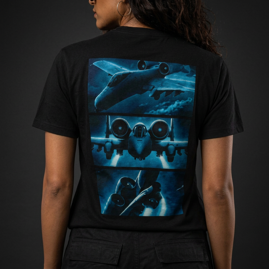 AIRCRAFT BLUE UNISEX TEE
