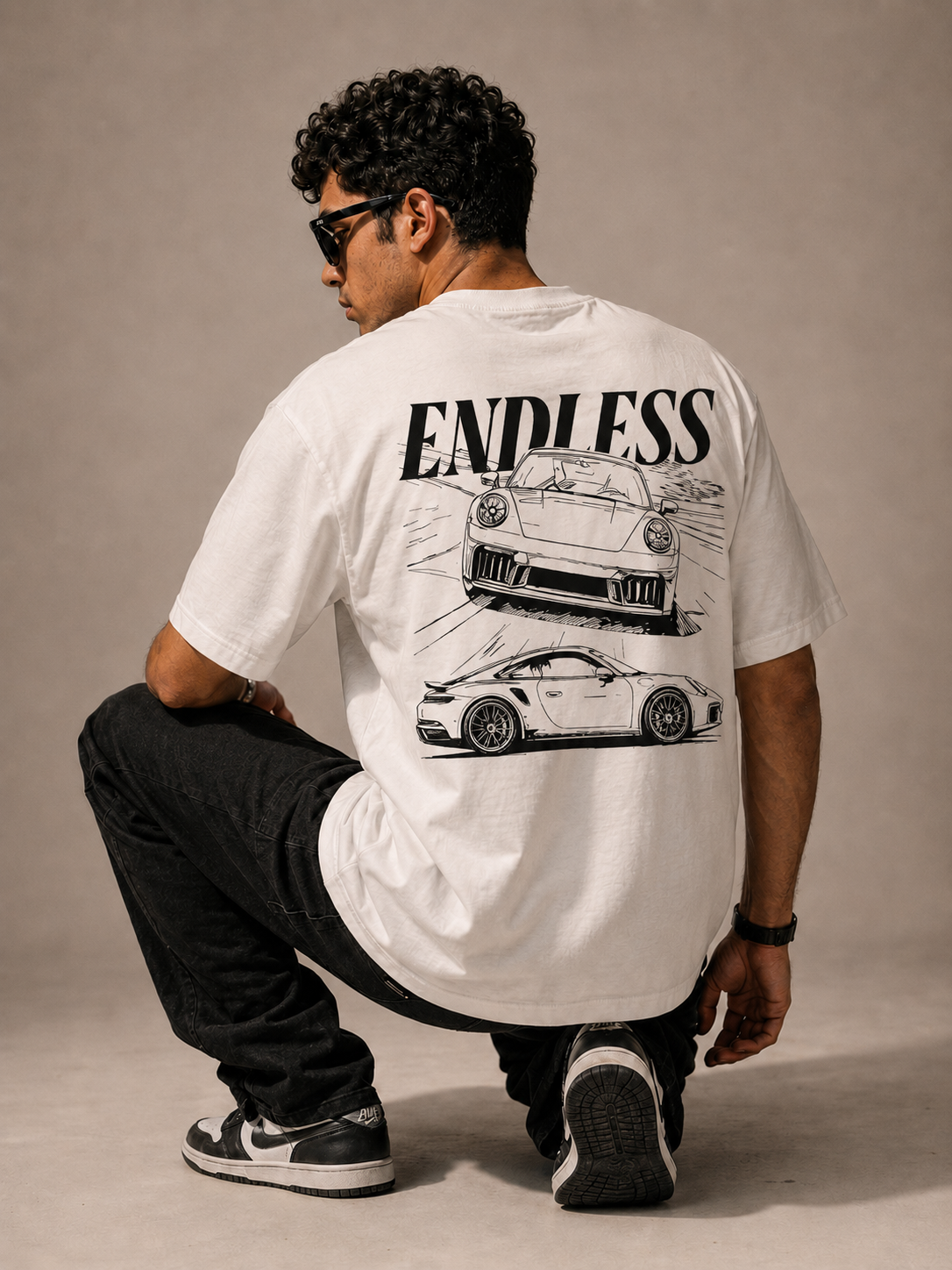 PORSHE COMIC UNISEX TEE